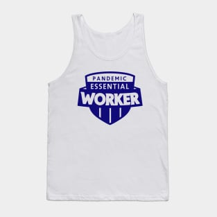 Essential Worker Badge Tank Top